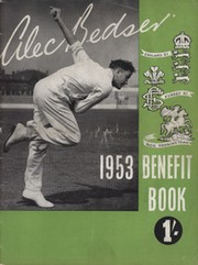 ALEC BEDSER (SURREY) 1953 CRICKET BENEFIT BROCHURE