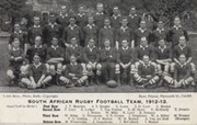 SOUTH AFRICA 1912-13 RUGBY POSTCARD