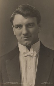 FREDDIE WELSH (LIGHTWEIGHT WORLD CHAMPION) BOXING POSTCARD
