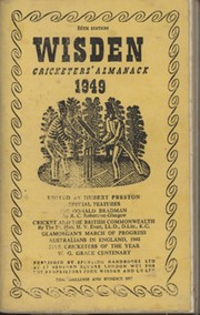 WISDEN CRICKETERS