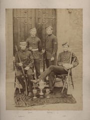 NORTH TOWN HOUSE (CLIFTON COLLEGE) SHOOTING IV 1889 PHOTOGRAPH
