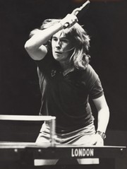 CHESTER BARNES 1960S TABLE TENNIS PHOTOGRAPH 