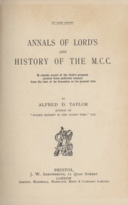 ANNALS OF LORD