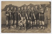 HUNGARY FOOTBALL TEAM 1924 (PARIS OLYMPICS) POSTCARD