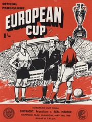 EINTRACHT FRANKFURT V REAL MADRID 1960 (EUROPEAN CUP FINAL) FOOTBALL PROGRAMME