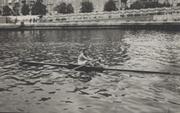 EVERARD BUTLER (CANADA) 1912 OLYMPIC SCULLING POSTCARD 