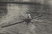 WALLY KINNEAR (GREAT BRITAIN) 1912 OLYMPIC SCULLING POSTCARD