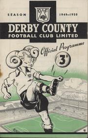 DERBY COUNTY V MANCHESTER UNITED 1949-50 FOOTBALL PROGRAMME