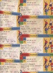 EUROPEAN FOOTBALL CHAMPIONSHIP 1996 - GROUP OF 9 TICKETS (INCLUDING FINAL)