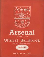 ARSENAL FOOTBALL CLUB 1953-54 OFFICIAL HANDBOOK