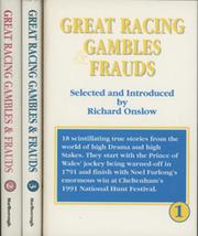 GREAT RACING GAMBLES & FRAUDS (3 VOLUMES)