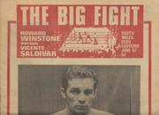 THE BIG FIGHT (HOWARD WINSTONE V VINCENTE SALDIVAR) - SOUTH WALES ECHO SOUVENIR JUNE 1967