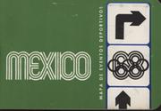 MEXICO - MAPA D EVENTOS DEPORTIVOS (MEXICO OLYMPICS 1968)