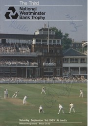 KENT V SOMERSET 1983 (LORD