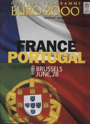 FRANCE V PORTUGAL EURO 2000 (SEMI-FINAL) FOOTBALL PROGRAMME