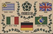 MEXICO 1970 WORLD CUP POSTCARD