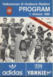 HVIDOVRE V LIVERPOOL 1980-81 (FRIENDLY) FOOTBALL PROGRAMME