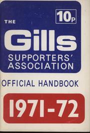 GILLINGHAM FOOTBALL CLUB SUPPORTERS HANDBOOK 1971-72
