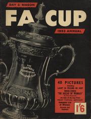 DAY & MASON FA CUP 1953 ANNUAL 