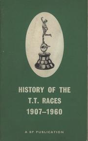 HISTORY OF THE T.T. RACES 1907-1960