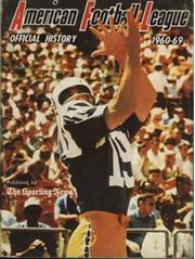 AMERICAN FOOTBALL LEAGUE - OFFICIAL HISTORY 1960-1969