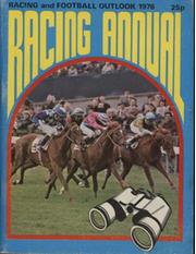 RACING AND FOOTBALL OUTLOOK RACING ANNUAL FOR 1976