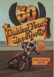 50 GOLDEN YEARS OF SPEEDWAY - WORLD OF SPORT GOLDEN SOUVENIR 1928-1978