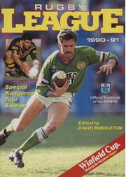 RUGBY LEAGUE 1990-91 - OFFICIAL YEARBOOK OF THE NEW SOUTH WALES RUGBY LEAGUE
