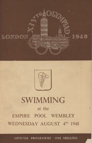 LONDON OLYMPICS 1948 SWIMMING PROGRAMME
