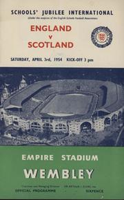 ENGLAND V SCOTLAND (SCHOOLS