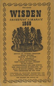 WISDEN CRICKETERS
