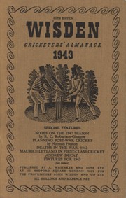 WISDEN CRICKETERS