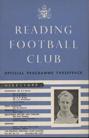 READING V QUEEN PARK RANGERS 1957-58 FOOTBALL PROGRAMME