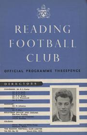 READING V LUTON TOWN 1957-58 FOOTBALL PROGRAMME