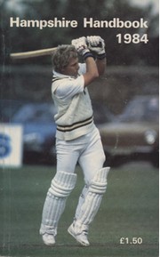 HAMPSHIRE COUNTY CRICKET CLUB ILLUSTRATED HANDBOOK 1984