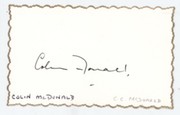 COLIN MCDONALD (AUSTRALIA) CRICKET AUTOGRAPH