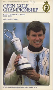 OPEN GOLF CHAMPIONSHIP 1988 (ROYAL LYTHAM & ST. ANNES) PROGRAMME