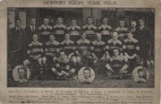 NEWPORT RUGBY TEAM 1921-22 PHOTOGRAPH