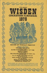 WISDEN CRICKETERS