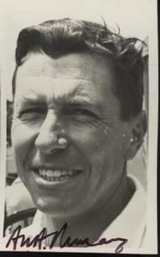 ANTON MURRAY (SOUTH AFRICA) SIGNED CRICKET PHOTOGRAPH