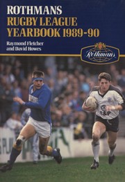 ROTHMANS RUGBY LEAGUE YEARBOOK 1988-89