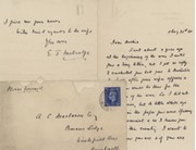 EVELYN METCALFE (QUEENSLAND) 1940 CRICKET LETTER TO ARCHIE MACLAREN