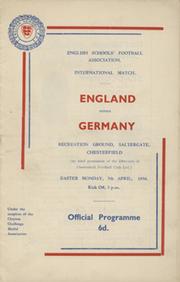 ENGLAND V GERMANY (SCHOOLS