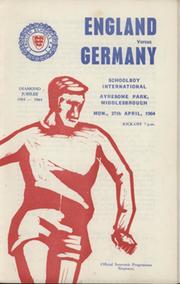 ENGLAND V GERMANY (SCHOOLS