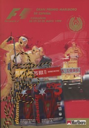 SPANISH GRAND PRIX 1999 OFFICIAL PROGRAMME