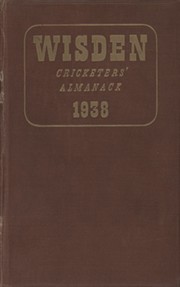 WISDEN CRICKETERS