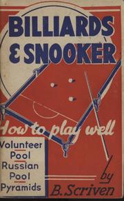 BILLIARDS AND SNOOKER - HOW TO PLAY WELL