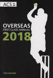 ACS OVERSEAS FIRST-CLASS ANNUAL 2018