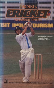 ACSSI CRICKET YEARBOOK 1990-91