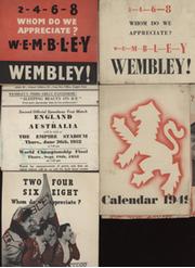 WEMBLEY LIONS SPEEDWAY - A COLLECTION OF CALENDARS/NEWSLETTERS, 1948-52 (5 ITEMS)